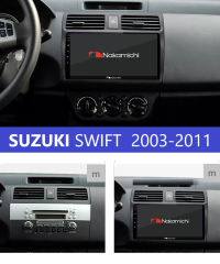 Suzuki Swift 2003-2011 uyumlu Android Multimedya Navigasyon Sistemi