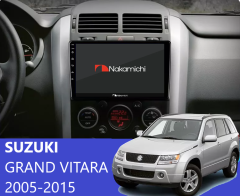 Suzuki Grand Vitara 2005-2015 uyumlu Android Multimedya Navigasyon Sistemi