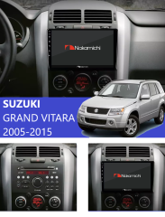 Suzuki Grand Vitara 2005-2015 uyumlu Android Multimedya Navigasyon Sistemi