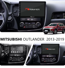 Mitsubishi Outlander 2013-2019 Uyumlu  Android Multimedya  Navigasyon Sistemi