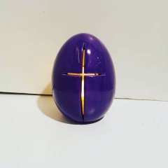 Paskalya Yumurtası Mor 23X15CM
