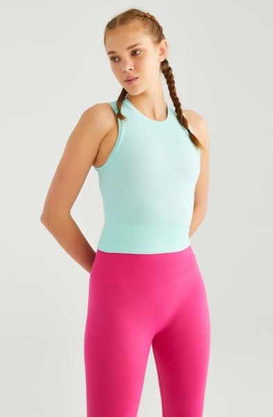 Kolsuz Crop Top Mint