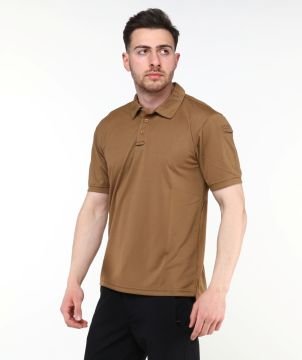 Urban Tactical Polo Yaka T-Shirt / Kahverengi