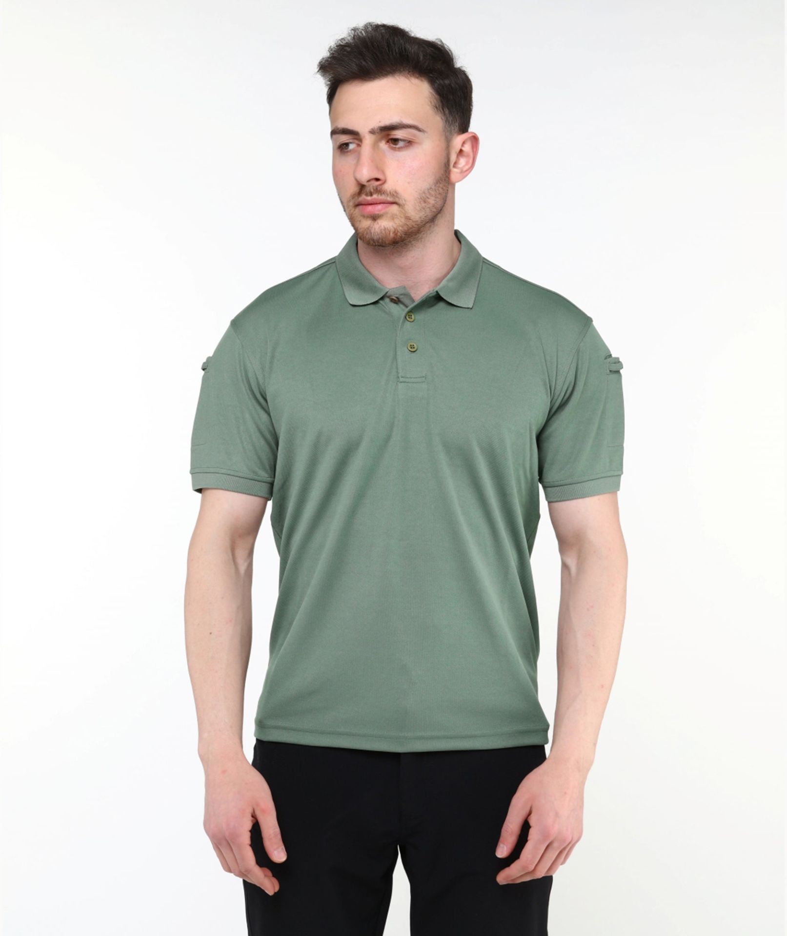 Urban Tactical Polo Yaka T-Shirt / Yeşil