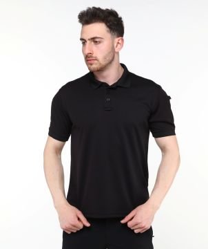 Urban Tactical Polo Yaka T-Shirt / Siyah