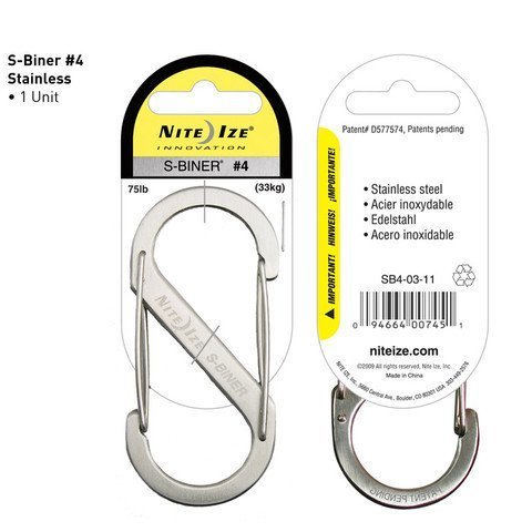 Nite-ize S-Biner Size 4 Stainless