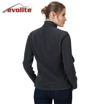 Evolite Fuga Womens Micro Fleece Sweater - Gray