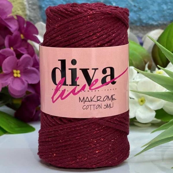 Diva Makrome Cotton Simli 999 KRM