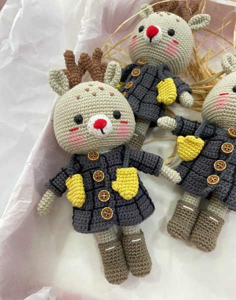 Amigurumi Geyik Hırkalı