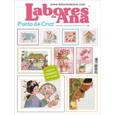 Labores de Ana Punto de Cruz