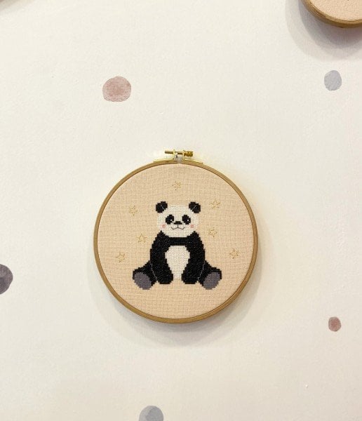 Kanaviçe Kit Panda
