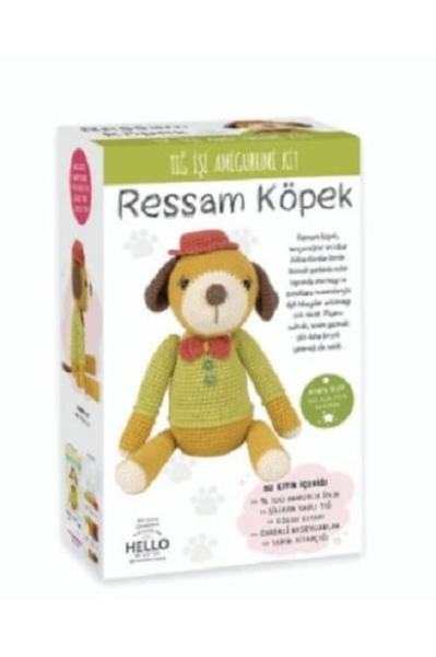 Amigurumi Seti - Ressam Köpek SCF03