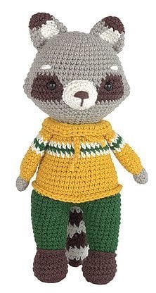 Amigurumi Seti - Sporcu Rakun SCF14