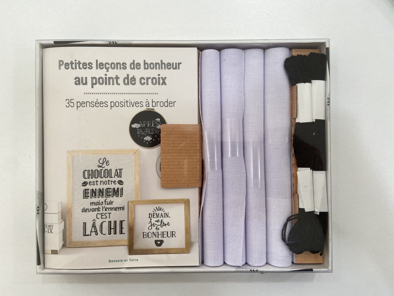 Petites Leçons de Bonheur au Point de Croix