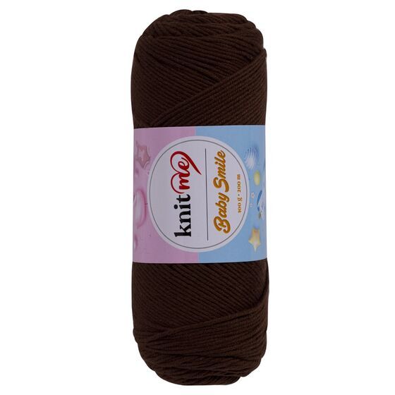 Knit Me Baby Smile Örgü İpi No 072 Kahve