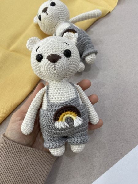 Amigurumi Teddy Gökkuşaklı