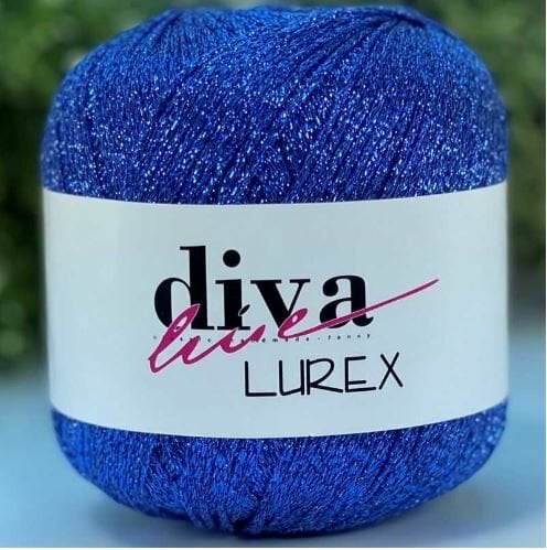 Diva Lurex Simli iplik No 08 Saks Mavisi