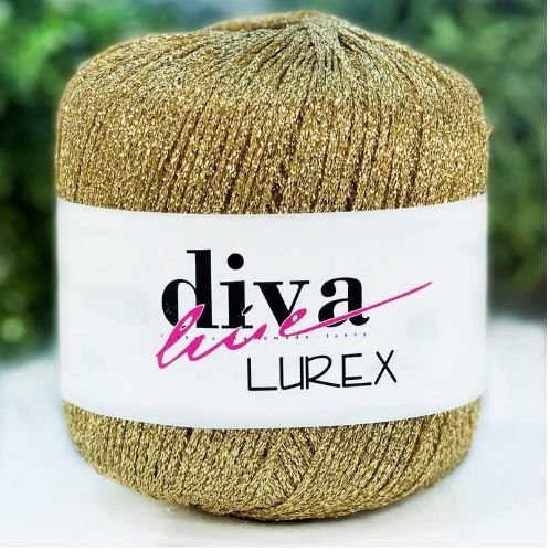 Diva Lurex Simli iplik No 01 Gold