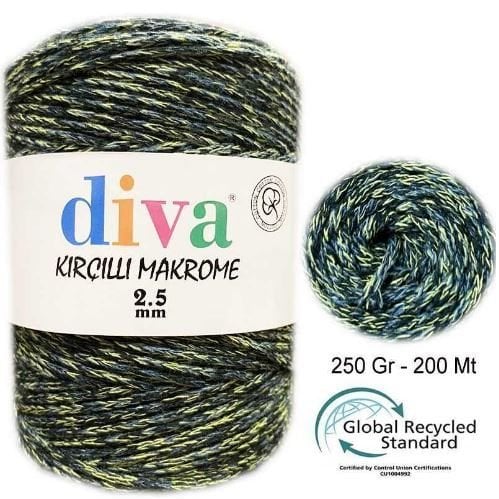 Diva Kırçıllı Koton Makrome 5006