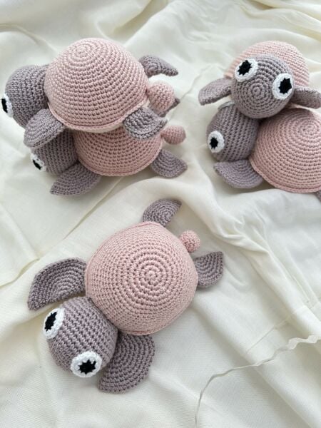 Kaplumbağa Amigurumi Oyuncak