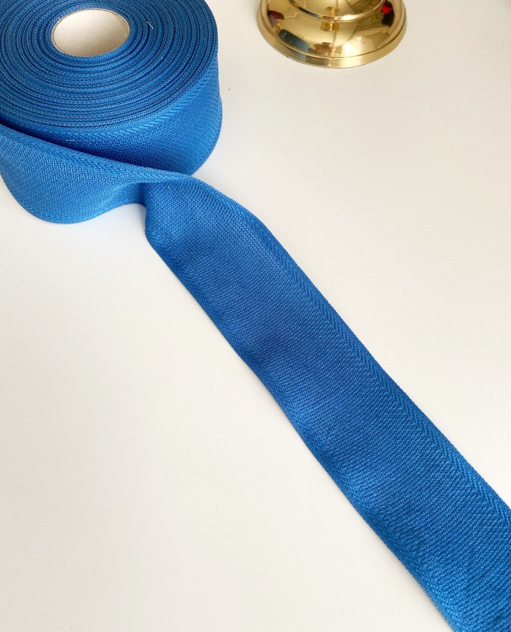 İşleme Etamin Bordür 5 cm Mavi