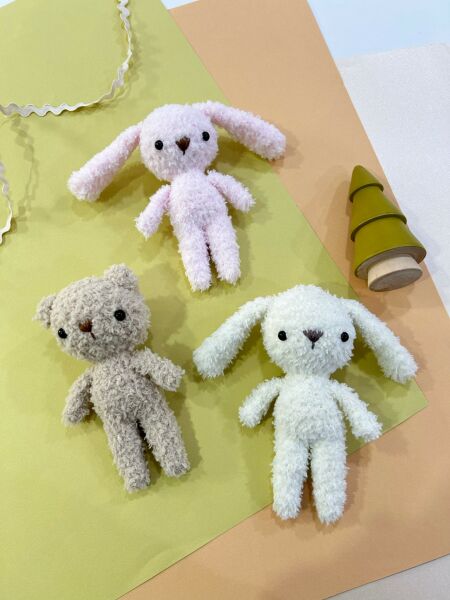 Amigurumi Mini Bunny ve Teddy