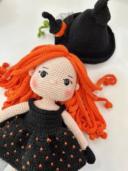 Elina Bebek Halloween Amigurumi