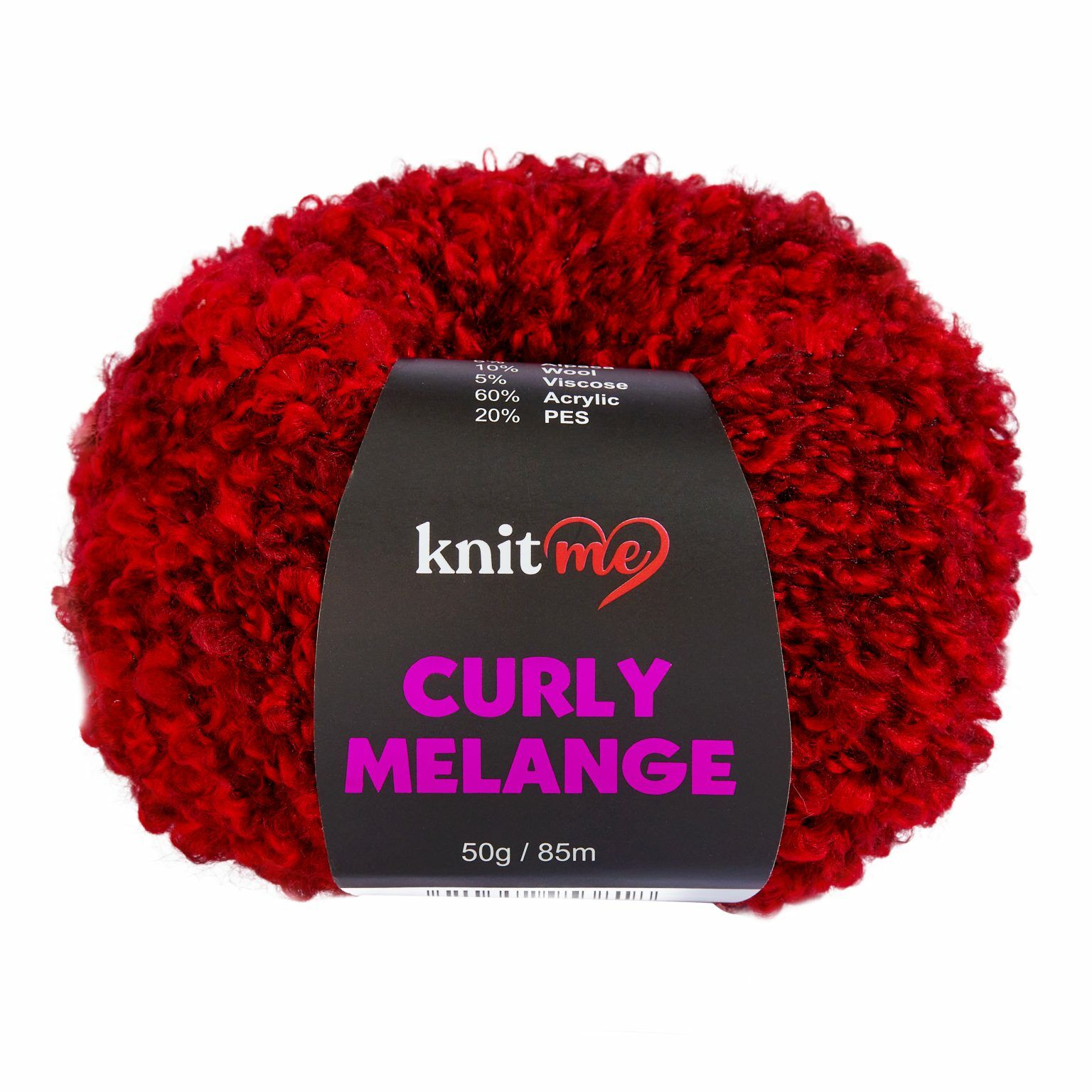 Knit Me Curly Melange KC57