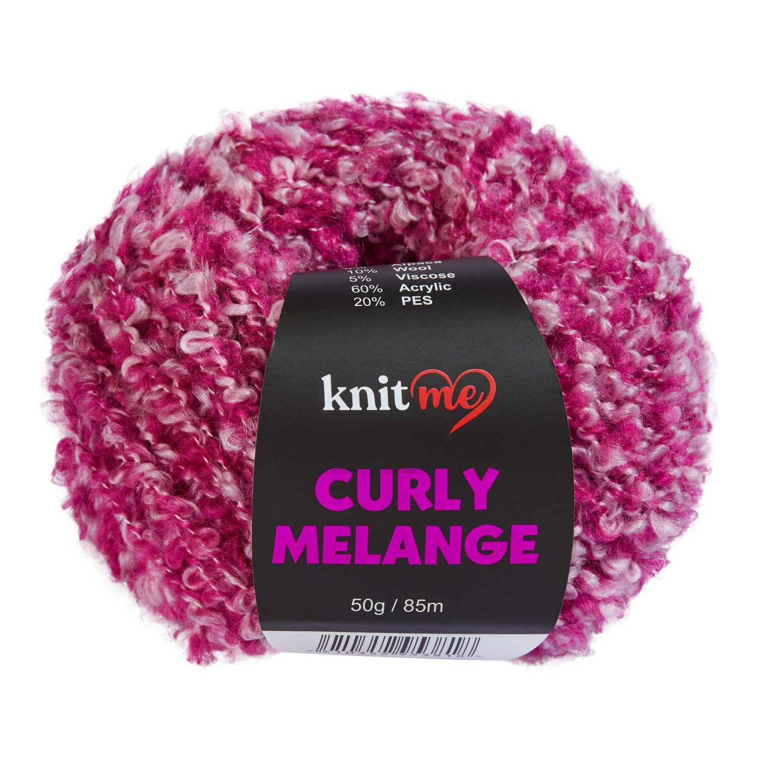 Knit Me Curly Melange KC53