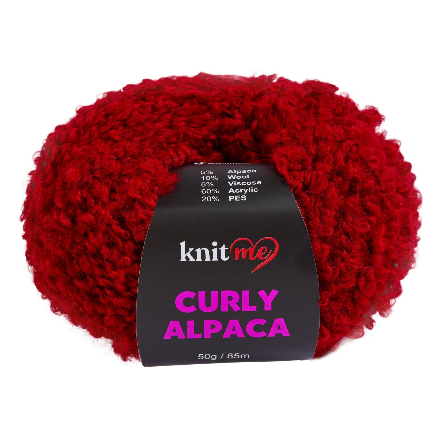 Knit Me Curly Alpaca KC19