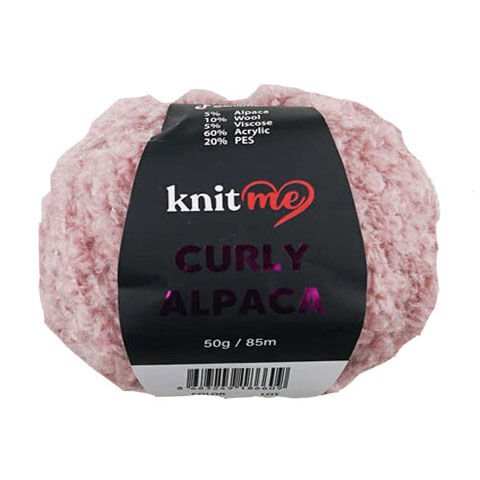 Knit Me Curly Alpaca KC14