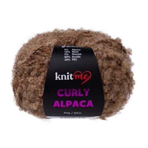Knit Me Curly Alpaca KC10