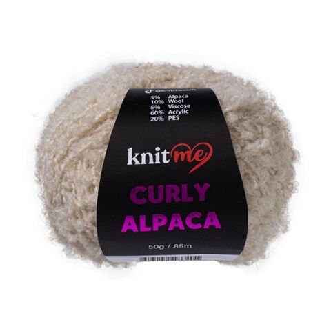 Knit Me Curly Alpaca KC03