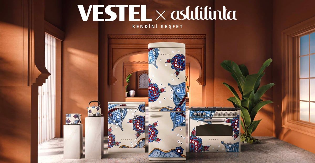  VESTEL x ASLI FİLİNTA RETRO SERİSİ