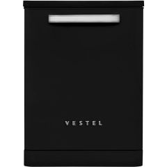 Vestel BM 5001 Retro Siyah 5 Programlı Bulaşık Makinesi