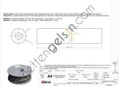 IBRAS 68435 5.0mm x 11.0mm UNIVERSAL YAKIT HORTUMU ( MAKARALI )C / TIPI  GENEL BİNEK RULO HORTUM