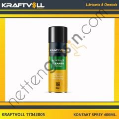 KRAFTVOLL 17042005 KONTAKT TEMIZLEME SPREY / YAGSIZ 400ML.  YAĞ & ANTİFİRİZ BİNEK ! TEMIZLEME SPREYI