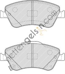 FERODO FDB4046 FREN BALATASI ON COROLLA D4D 07-12 AURIS D4D 07-12 COROLLA 1.4 D4D 2013->  TOYOTA BİNEK FREN BALATASI
