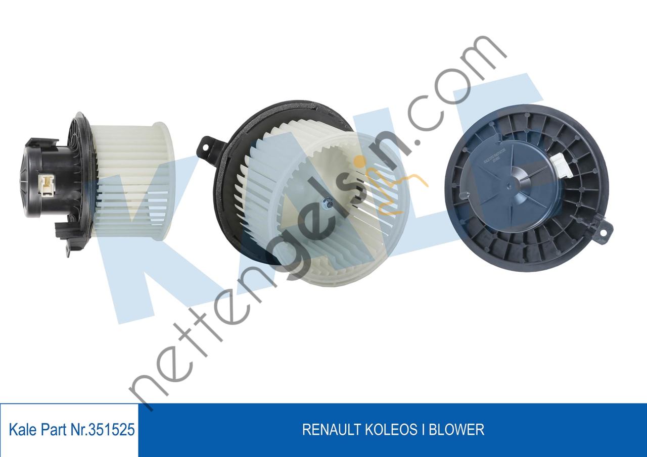 KALE 351525 KALORIFER MOTORU KOLEOS I  RENAULT BİNEK KALORİFER MOTORU