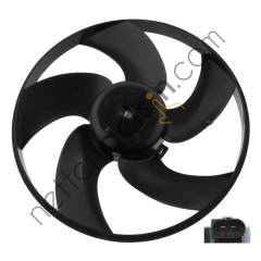 SWAG 62940638 FAN MOTORU P206 1,4HDI 206 1,4 16V ET3J4 P206 GTI 2,0 16V P206+(T3E) PLUS KLIMASIZ 100W  PEUGEOT-CITROEN BİNEK FAN MOTORU