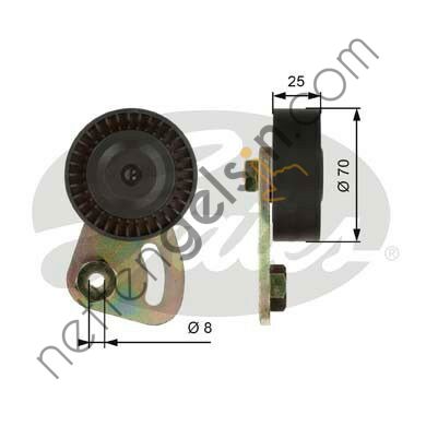 GATES GT:T39019 KLİMA KASNAĞI FREELANDER I 2.0 TD4 PQG100340 LAND ROVER