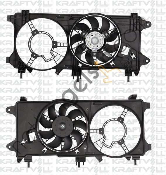KRAFTVOLL 08120041 FAN MOTORU DAVLUMBAZLI DOBLO TEK MOTORLU KLIMASIZ (REZISTANSSIZ) 1,3 / 1,9JTD 05>  FIAT BİNEK FAN MOTORU