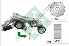 INA 534044610 KANALLI KAYIS GERGISI (KUTUKLU) A-CLASS W169 04>12 B-CLASS W245 05>11  MERCEDES BİNEK ALTERNATÖR GERGİ RULMANI