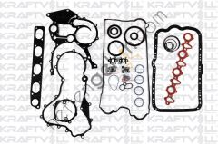 KRAFTVOLL 12010052 MOTOR TAKIM CONTASI SKT KECELI SIVI CONTALI MASTER G9U 2,2 / 2,5DCI (SILINDIR KAPAK CONTASIZ)  RENAULT BİNEK MOTOR FULL TAKIM CONTA