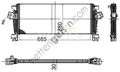 BEHR CI509000S RADYATÖR OPEL INTERKOL ASTRA J CRUZE 1.4(CI509000S 1302148 OPEL