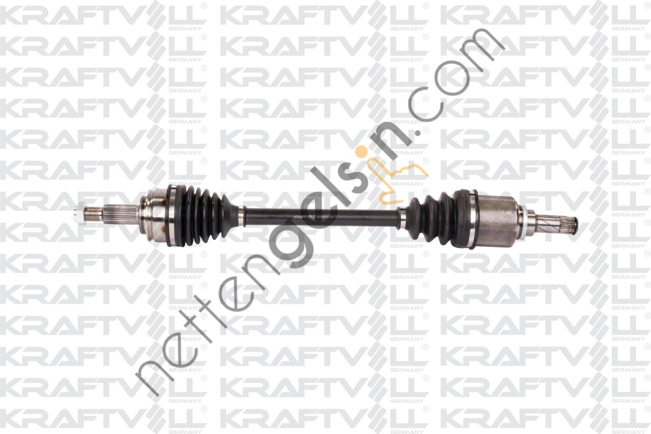 KRAFTVOLL 01010102 AKS ON KOMPLE SAG COROLLA AE92 AE100 AE101 TERRA DIS FREZE:26 IC FREZE:23 UZUNLUK 911MM 88>02  TOYOTA BİNEK AKS MİLİ