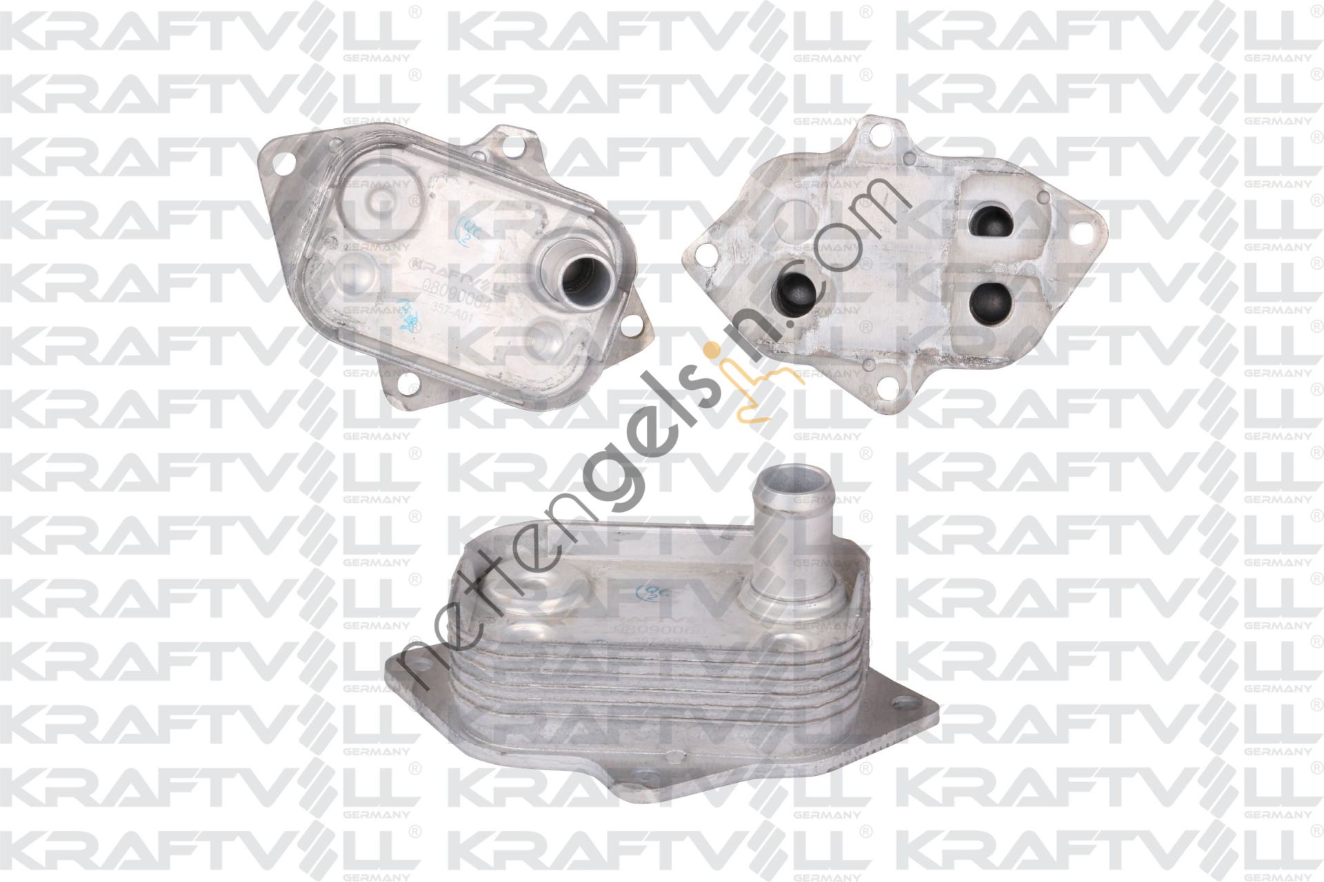 KRAFTVOLL 08090064 YAG SOGUTUCUSU (OM668) A-CLASS W168 98>04 VANEO 414 02>05  MERCEDES BİNEK MOTOR YAĞ SOĞUTUCU