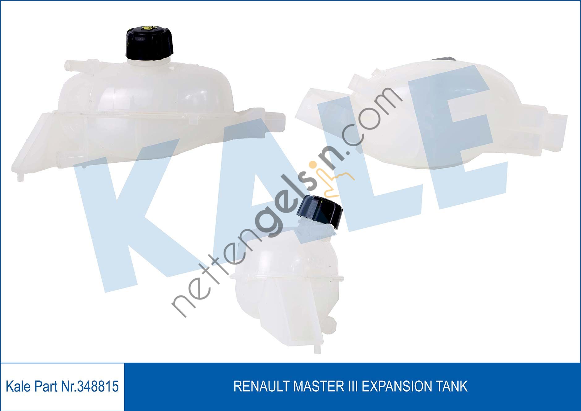 KALE 348815 GENLESME KAVANOZU MASTER III (KAPAKSIZ)  RENAULT BİNEK YEDEK SU DEPOSU