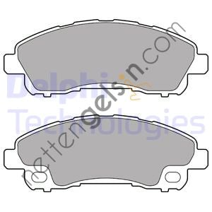 DELPHI LP2716 ON FREN BALATASI MITSUBISHI CANTER (FE5, FE6) 12->  MITSUBISHI HAFİF TİCARİ FREN BALATASI