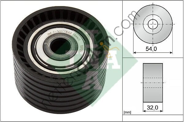 INA 532077410 V KAYIS GERGI RULMANI TEK K4M 1.4/1.6 16V CLIO-MEGANE  RENAULT BİNEK TRİGER SETİ